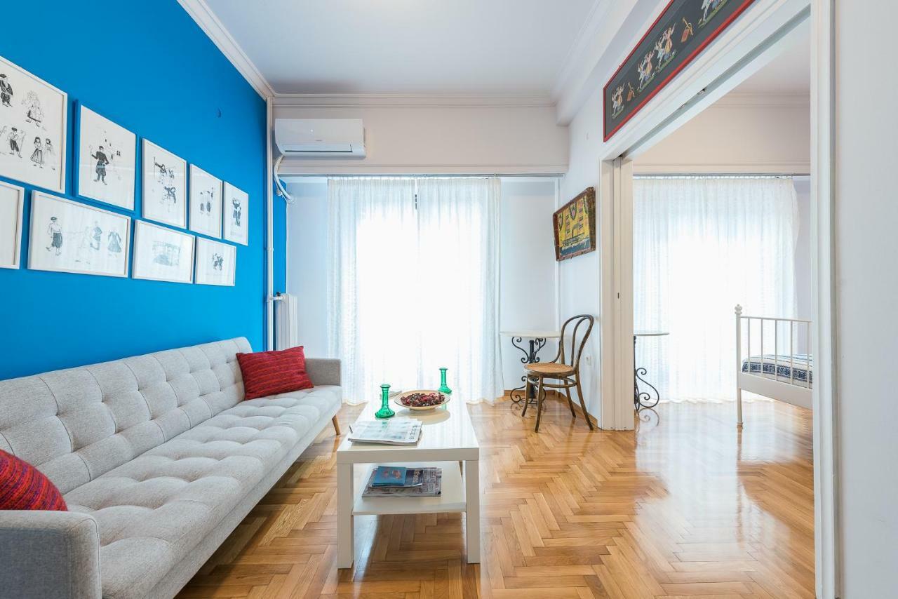 Athens Centre Flat 2 Min. From Evangelismos Metro Exterior foto